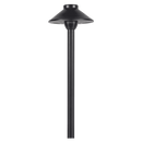 PLB02 Clear Lens Outdoor Garden Pathway Light | Low Voltage Brass Path Light