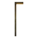 PLB07 3W 3000K Warm White Integrated LED Brass L-Shaped Low Voltage Landscape Lighting Pathway Light