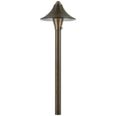 PLB09 Brass LED Cone Lamp Ready Low Voltage Pathway Outdoor Landscape Lighting Fixture