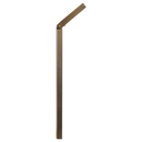 PLB14 Adjustable 3000K Warm White Integrated 3W LED Brass L-Shaped Low Voltage Pathway Light