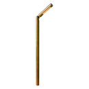 PLB15 Adjustable 3W 3000K Warm White Integrated LED Brass Round L-Shaped Low Voltage Pathway Light
