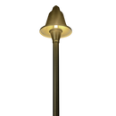 PLB17 Cast Brass LED Bell Shaped Lamp Ready Low Voltage Pathway Outdoor Landscape Lighting Fixture