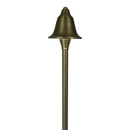 PLB17 Cast Brass LED Bell Shaped Lamp Ready Low Voltage Pathway Outdoor Landscape Lighting Fixture