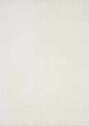 Plumtree 3D White Outdoor Rug