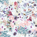 Stylish Gentle Flowers Wallpaper Fashionable
