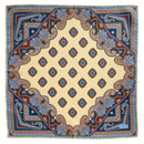 Lugano - Silk Pocket Square - Yellow