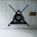 Pool Table Monogram