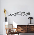 911 997 GT3 RS Metal Car Wall Art - MT0846