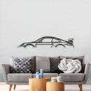 911 997 GT3 RS Metal Car Wall Art - MT0846