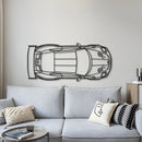 911 GT2 RS Model 991 TOP Metal Car Wall Art - MT0849