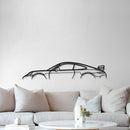 911 GT3 Model 991 Metal Car Wall Art - MT0853