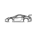 Detailed Metal Car Wall Art - MT0859