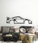 911 GT3 RS Metal Car Wall Art - MT0857