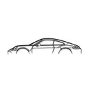 911 Model 992 Metal Car Wall Art - MT0866