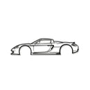 Carrera GT Metal Car Wall Art - MT0894