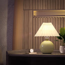Pottery ceramics table lamp