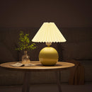 Pottery ceramics table lamp
