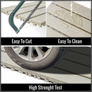 Deck Tiles - BEIGESLAT - Interlocking PP Flooring - High End Polypropylene | 100% Recyclable | DECKO Lite (24" x 12" x 0.78" tile)