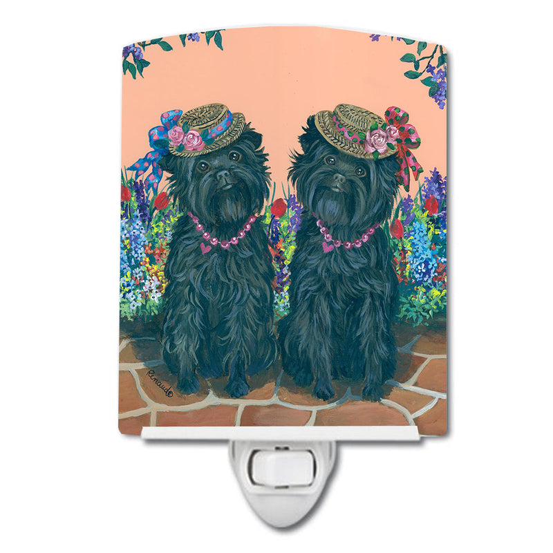 Affenpinscher Sisters Ceramic Night Light PPP3001CNL