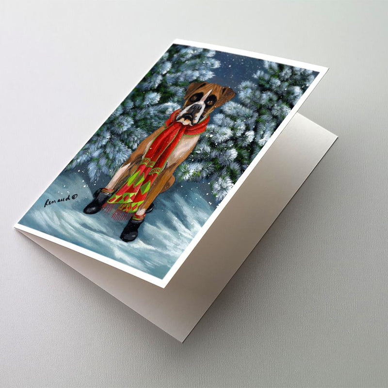 Boxer Let's Play Christmas Greeting Cards and Envelopes Pack of 8