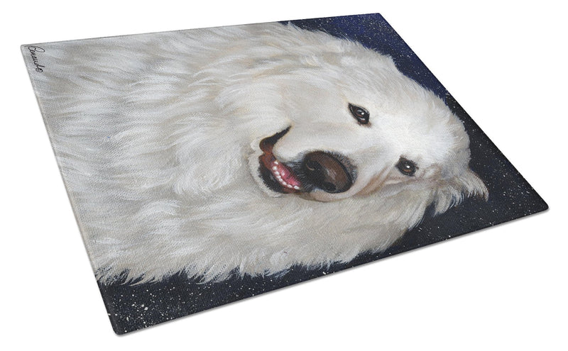 Great Pyrenees Meisha Glass Cutting Board Large PPP3104LCB