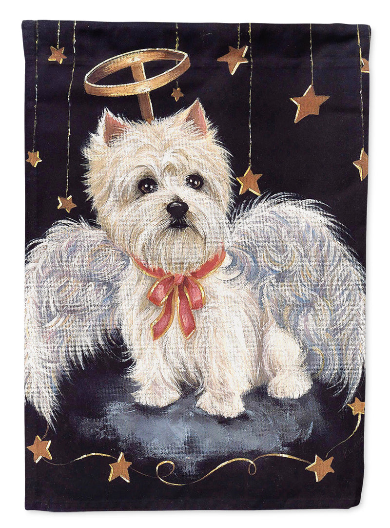 Westie Christmas Angel Flag Garden Size PPP3123GF