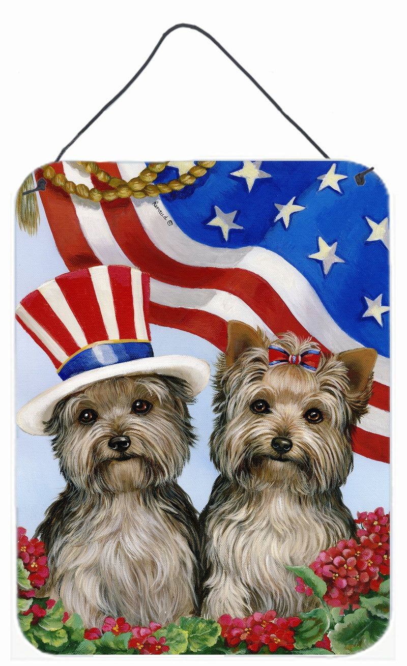 Yorkie USA Wall or Door Hanging Prints PPP3245DS1216