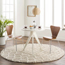 Prompton Cream Plush Area Rug