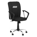 Curve Task Chair with  All Elite Wrestling Primary White Logo