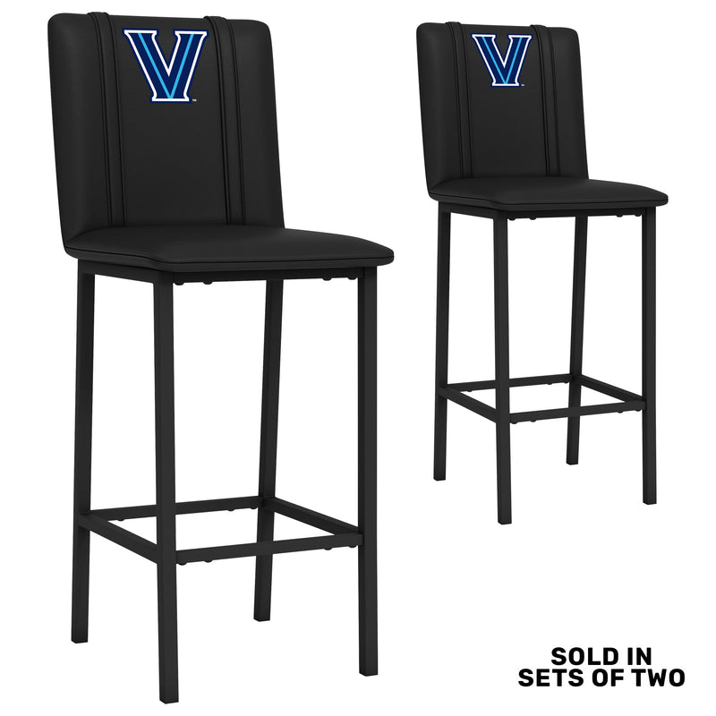 Bar Stool 500 with Villanova Wildcats Primary Logo Set of 2