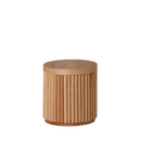 Fluted Round Stool