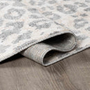 Beige Liversedge Leopard Print Area Rug