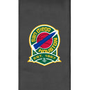 Silver Sofa with Houston Rockets Team Commemorative Logo