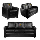 Silver Club Chair with Baltimore Ravens Alternate Logo