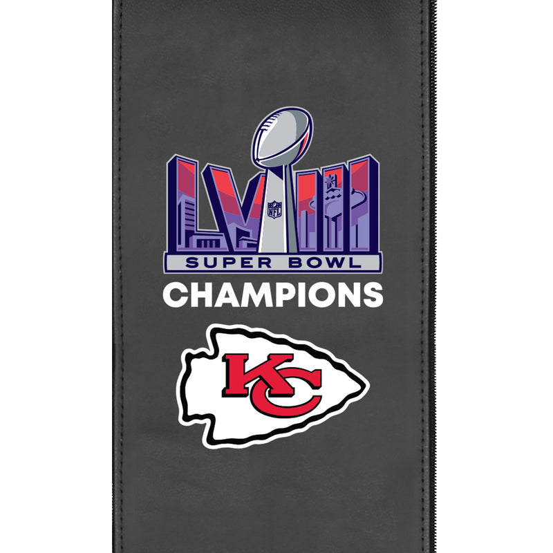 Kansas City Chiefs Super Bowl LVIII Champions Logo Side Chair 2000 Set of 2