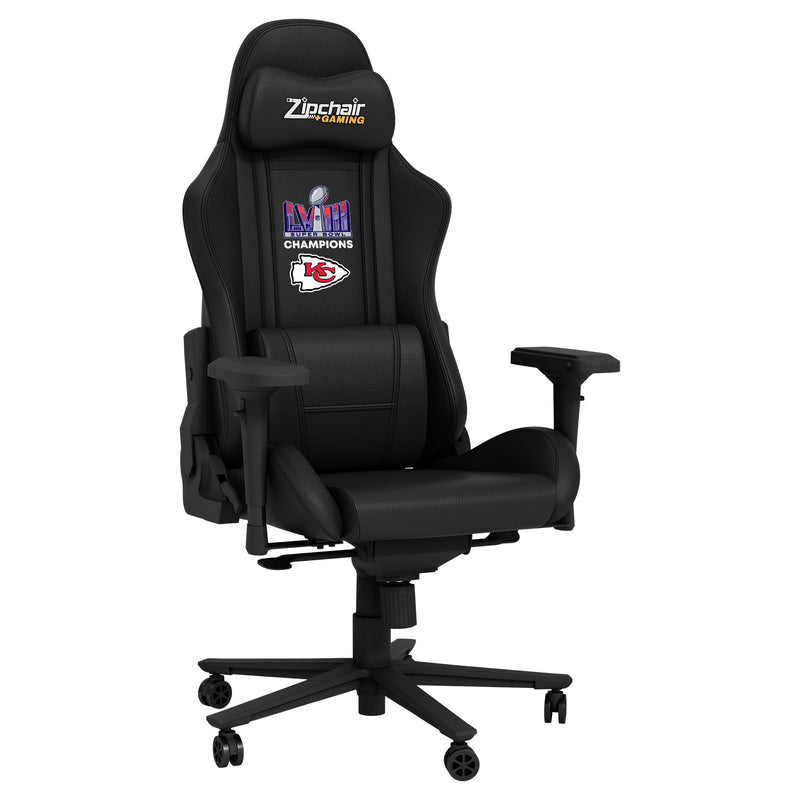 Kansas City Chiefs Super Bowl LVIII Champions Logo Xpression Pro Gaming Chair