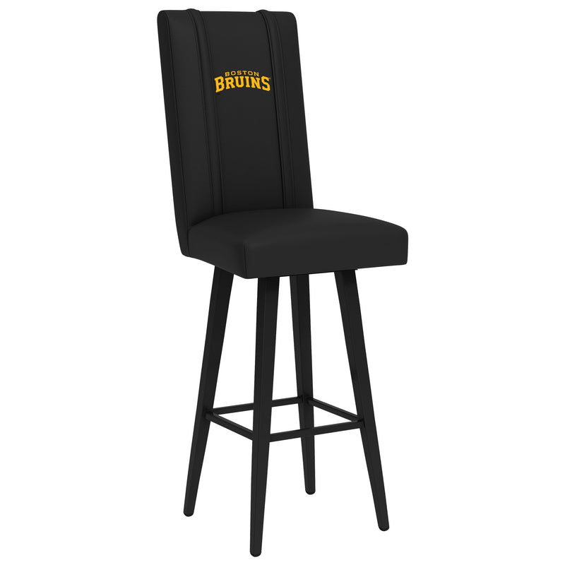 Swivel Bar Stool 2000 with Boston Bruins Wordmark Logo