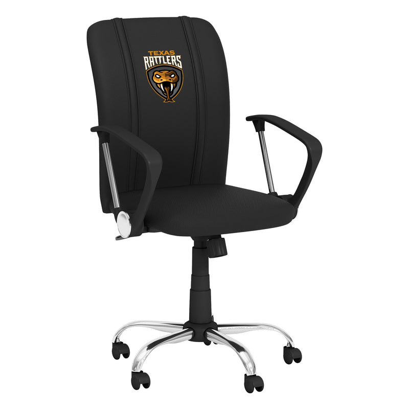 Curve Task Chair with  Texas Rattlers Primary Logo