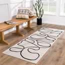Eilir Modern Low Profile Boho Rug
