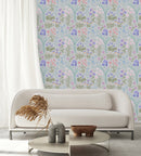 Irises and Flowers Wallpaper