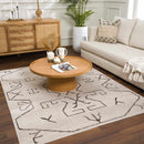 Azzan Cream & Charcoal Area Rug - Clearance