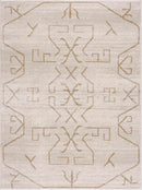 Azzan Cream & Gold Area Rug - Clearance