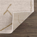 Azzan Cream & Gold Area Rug - Clearance