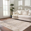 Azzan Cream & Gold Area Rug - Clearance