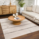 Deja Cream & Charcoal Area Rug - Clearance