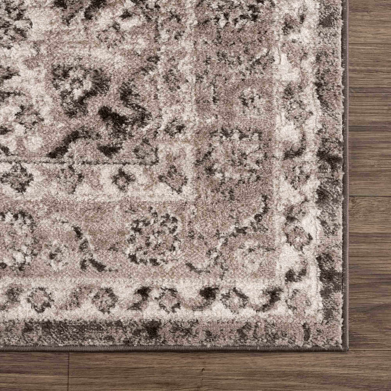 Albie Charcoal & Beige Area Rug