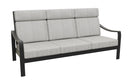 Conchay 4-Piece Aluminum Living Room Set