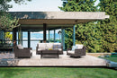 Owens 4-Piece Aluminum Living Room Set With Swivel Chairs