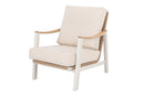Riesling 4-Piece Wicker And Teak Living Room Set