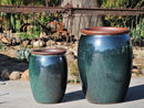 Roll Rim Urn Planter By Plantatorem